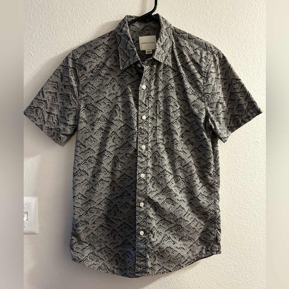 Men’s Pattern Button Up